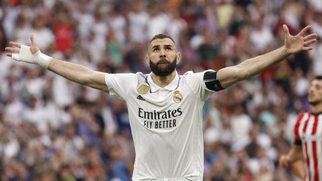 Karim Benzema se despide del Bernabéu.