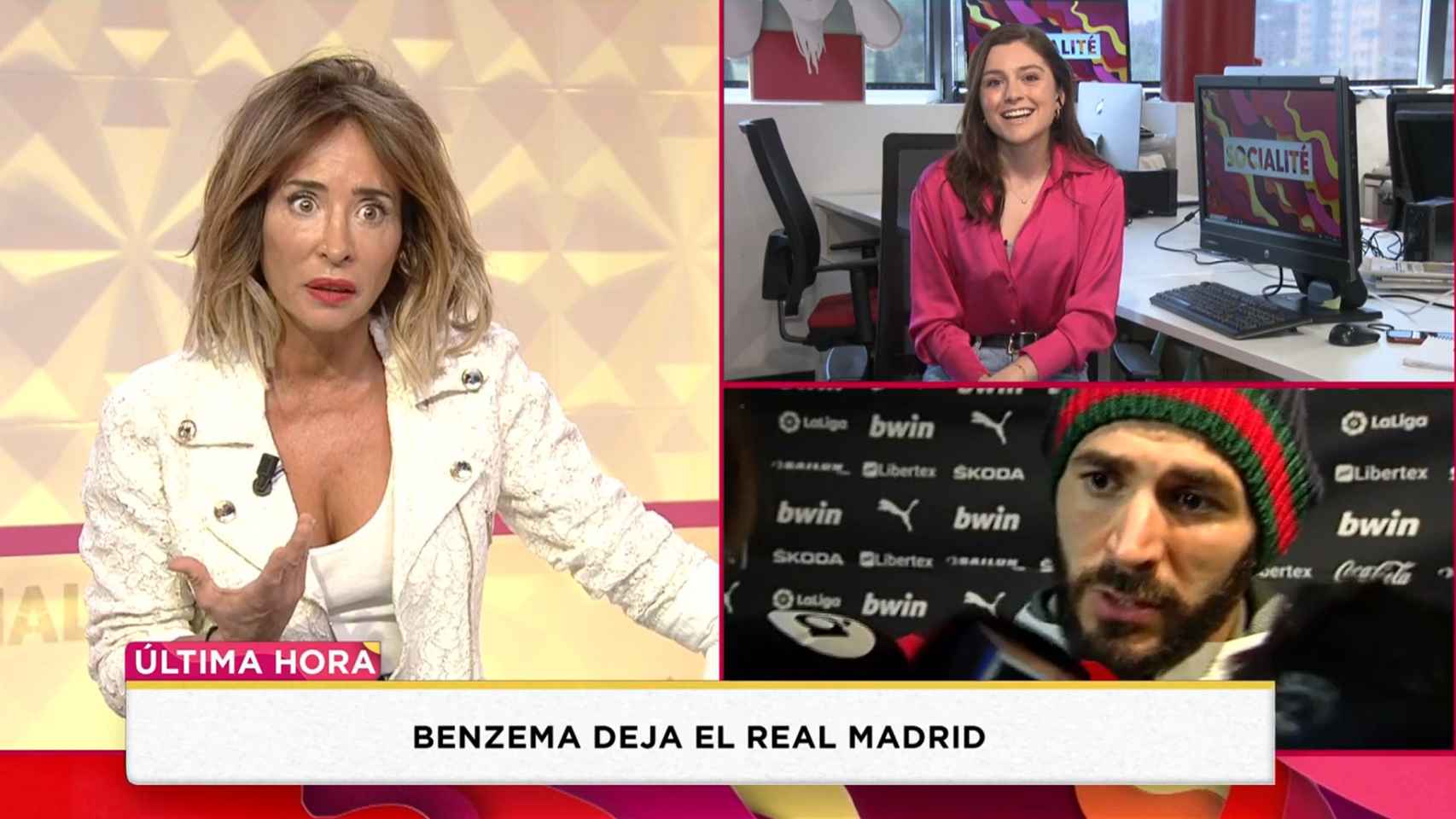 María Patiño destapa el sorprendente vínculo entre Karim Benzema y 'Sálvame': Una fecha clave hoy día