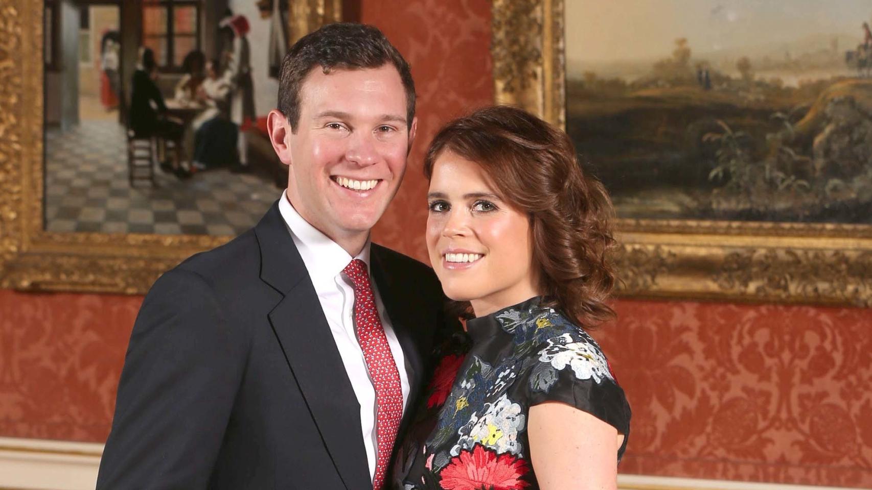 Eugenia de York y su marido, Jack Brooksbank, en una imagen tomada en julio de 2018.