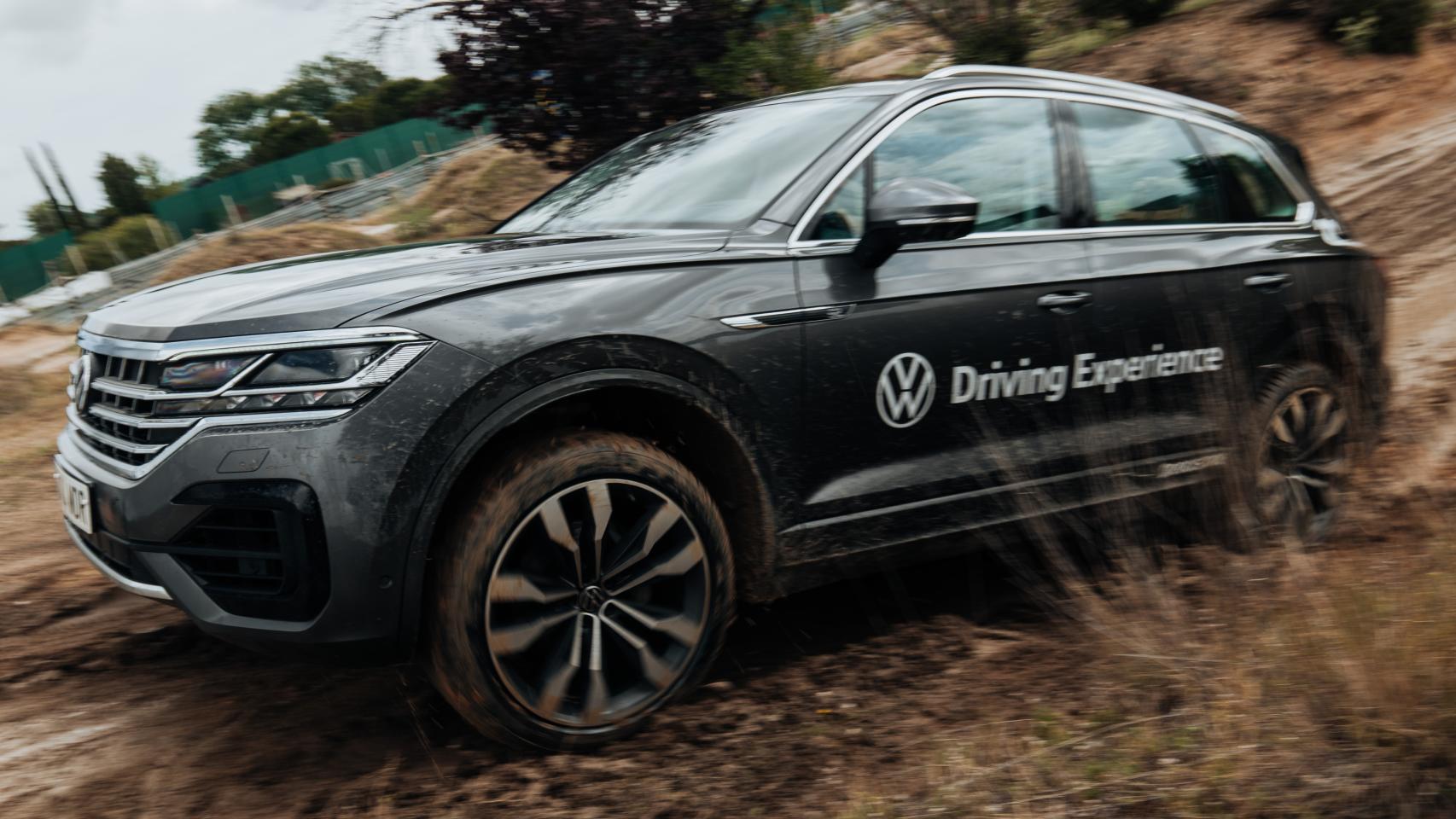 Volkswagen Touareg en las actividades 4x4.