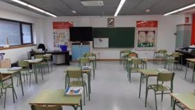 Imagen de archivo de un aula de la Comunidad Valenciana.