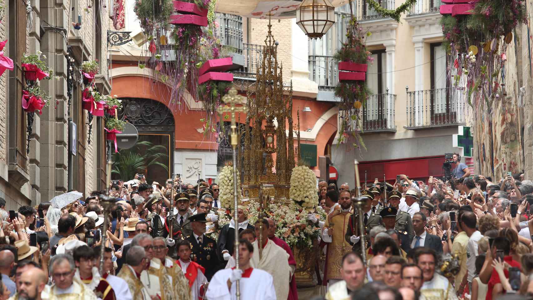 Imagen de archivo de la procesión. / Foto: Óscar Huertas.
