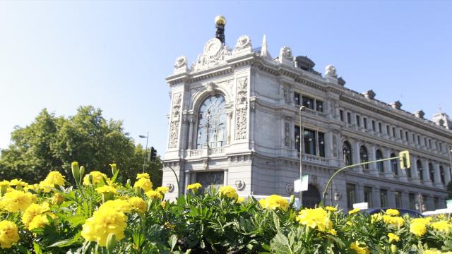 Fachada del Banco de España.