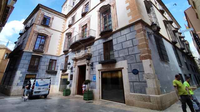 Imagen del hotel Palacio de Solecio, en la calle Granada de Málaga.