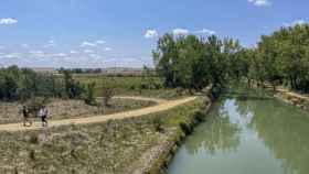 El Canal de Castilla a su paso por Medina de Rioseco