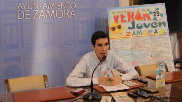 Sergio López presenta el programa de Verano Joven de Zamora 2023
