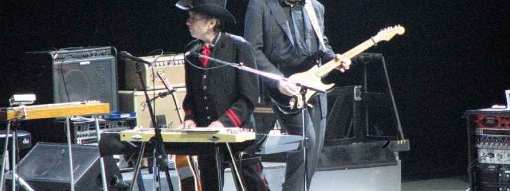 Bob Dylan, durante un concierto en Toronto (Canadá)