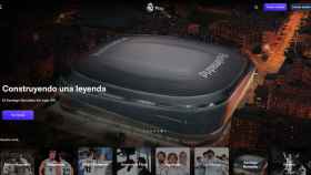 Apariencia de RM Play, la nueva plataforma de streaming del Real Madrid.