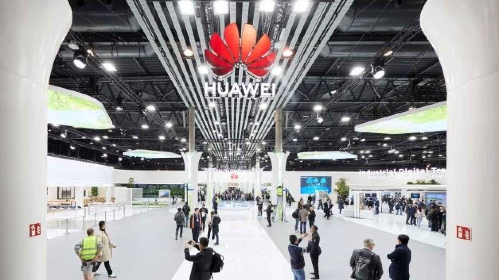 Stand de Huawei en el MWC 2023.