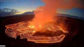 Volcán Kilauea en Hawaii.