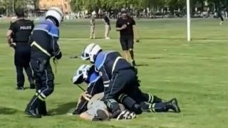 Cuatro niños y dos adultos heridos por un ataque con cuchillo en un parque de Annecy, al sur de Francia