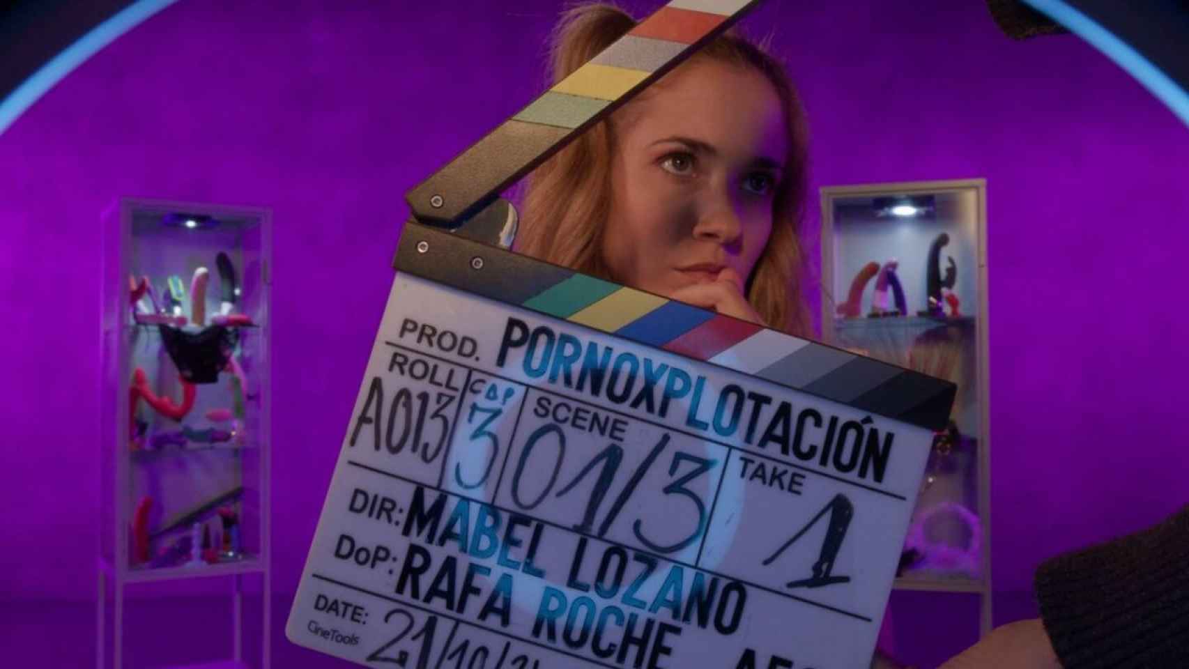 Imagen del rodaje de 'PornoXplotación'.