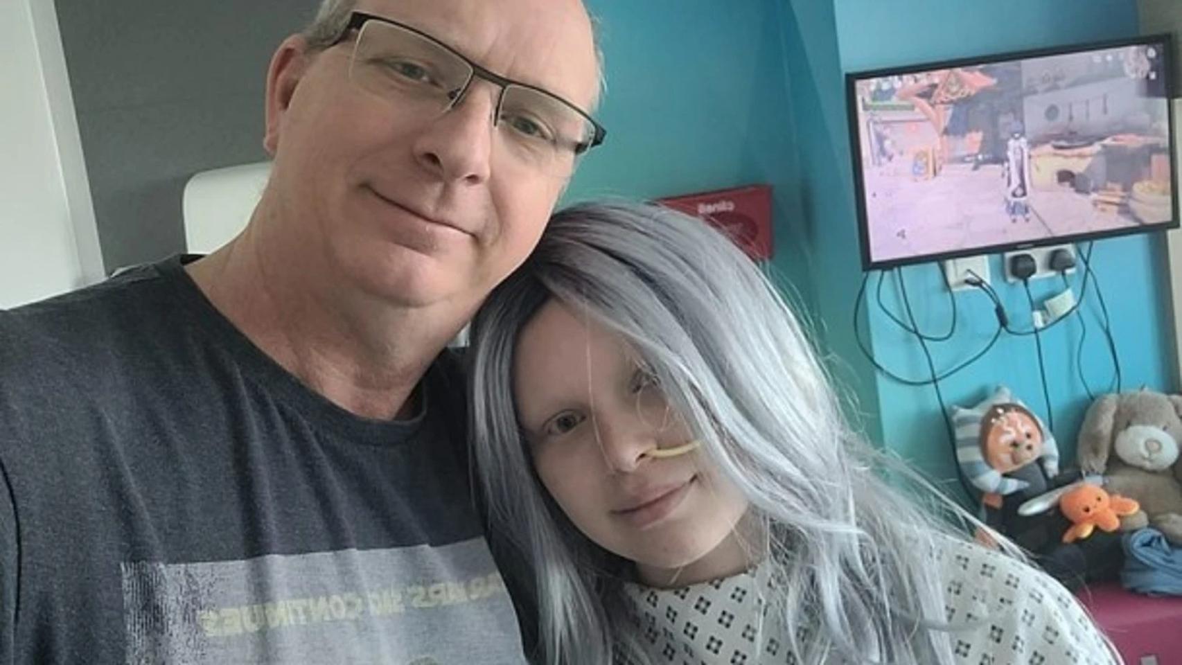 Fotografías de Olivia Maunder, la joven que sufre sarcoma de Ewing.