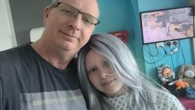 Fotografías de Olivia Maunder, la joven que sufre sarcoma de Ewing.