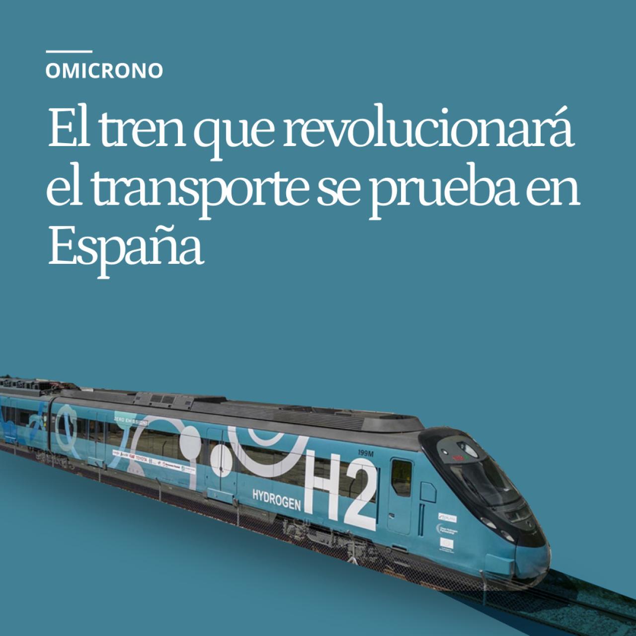 El tren que revolucionará el transporte se prueba en España: une propulsión eléctrica y de hidrógeno