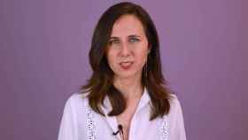 La ministra de Derechos Sociales y líder de Podemos, Ione Belarra, en el vídeo que ha subido a las redes sociales.