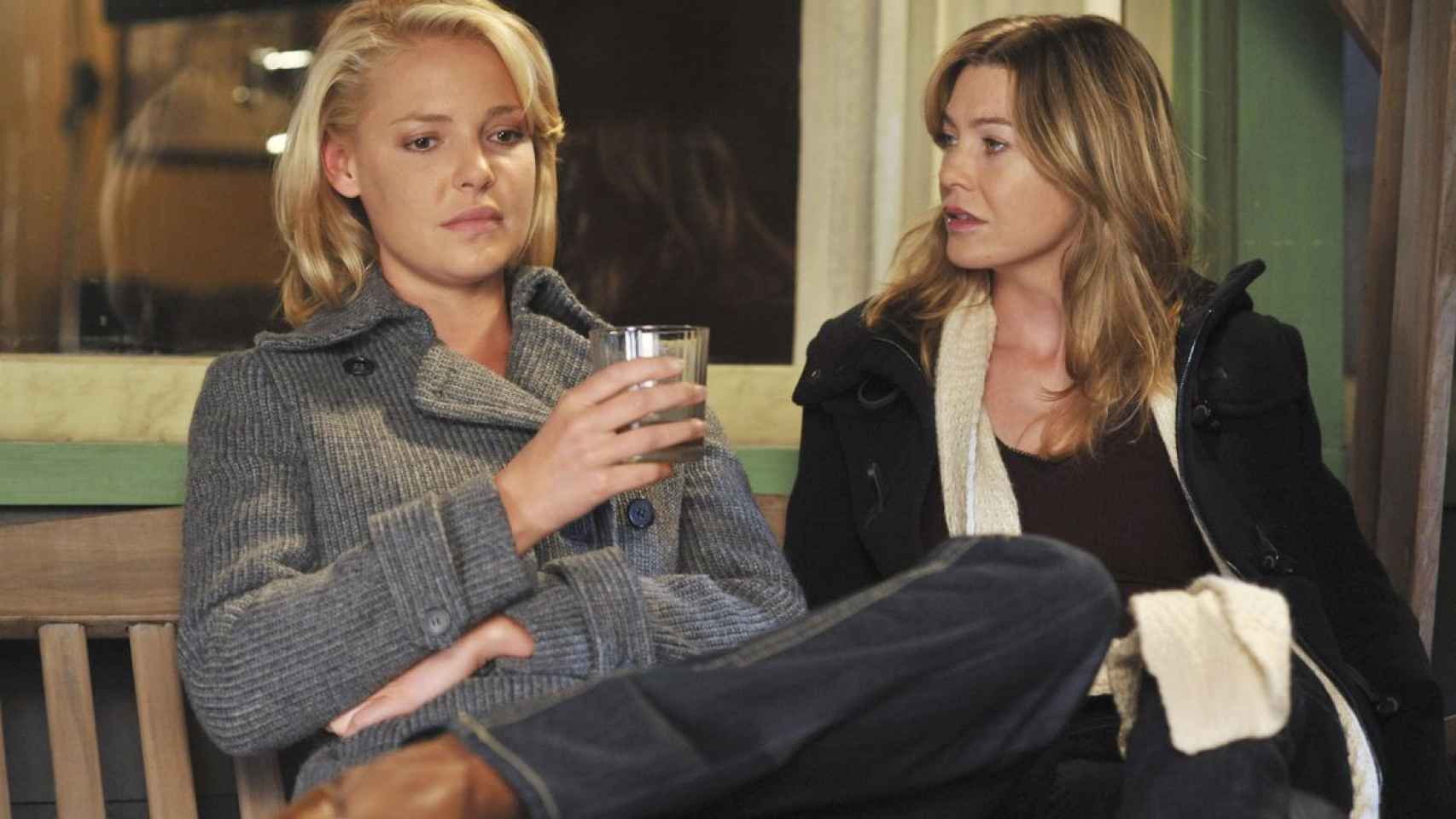 Izzie y Meredith en 'Anatomía de Grey'