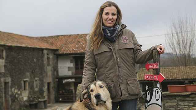Cristina Fernández-Armesto en su granja ecológica 'Casa Grande de Xanceda'