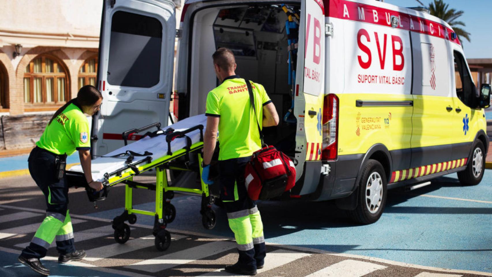Ambulancia de Soporte Vital Básico.
