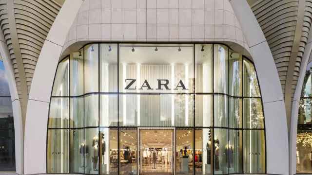 Fachada de una de las tiendas de Zara.
