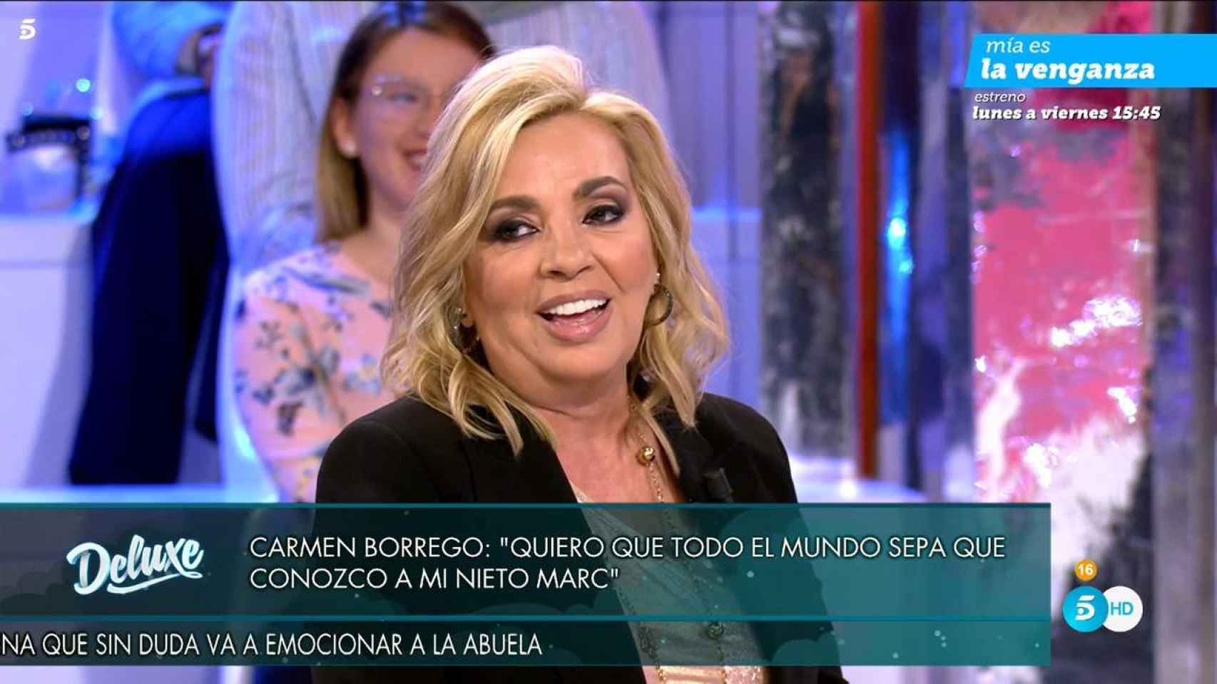Carmen Borrego en 'Viernes Deluxe'.