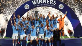 El Manchester City, campeón de la Champions League.