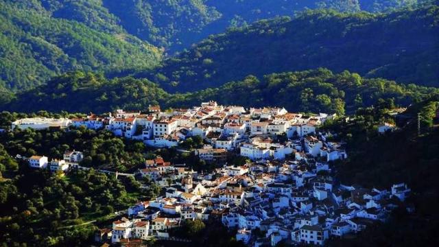 Fotografía del pueblo de El Burgo, en la provincia de Málaga.