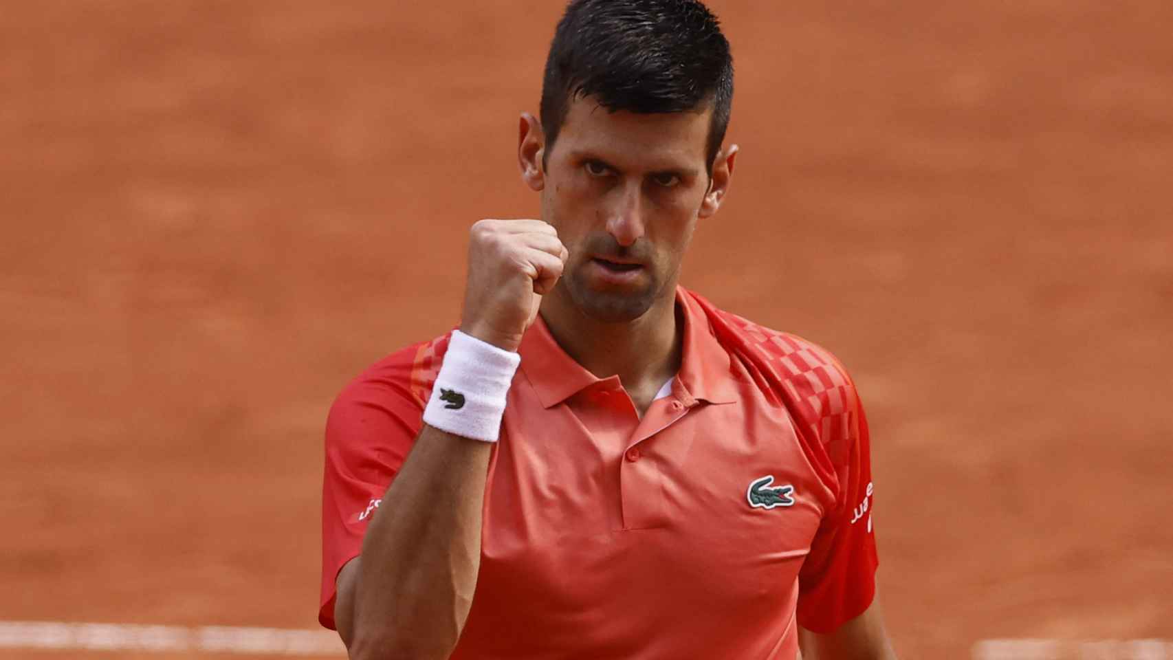 Novak Djokovic, en la final de Roland Garros 2023
