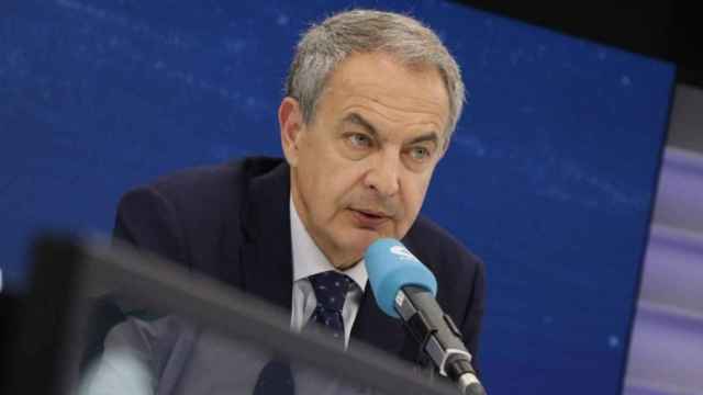 El expresidente del Gobierno, José Luis Rodríguez Zapatero, este lunes en una entrevista en COPE.
