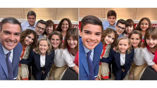 selfi psoe y version infantil