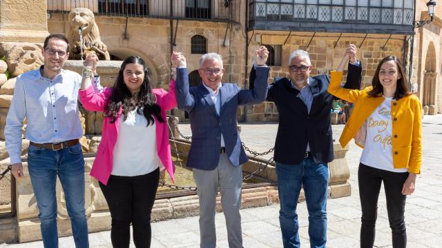 Presentación de candidatos de Soria Ya al Congreso y al Senado