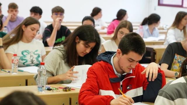 Pruebas de la EBAU en la Universidad de Valladolid