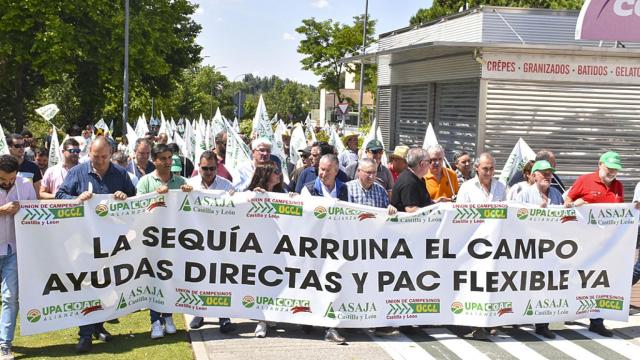 Concentración del campo de Castilla y León en Valladolid