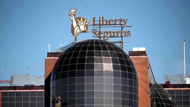 Antigua sede de Liberty Seguros en el Edificio Tierra, en Madrid.