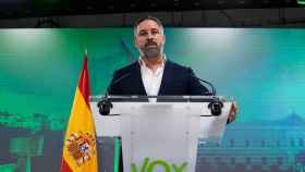 El líder de Vox, Santiago Abascal, el pasado 5 de junio en rueda de prensa.