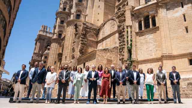 Candidatos del PP de Málaga para las elecciones del 23J.