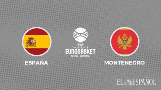 Cartel del España - Montenegro.