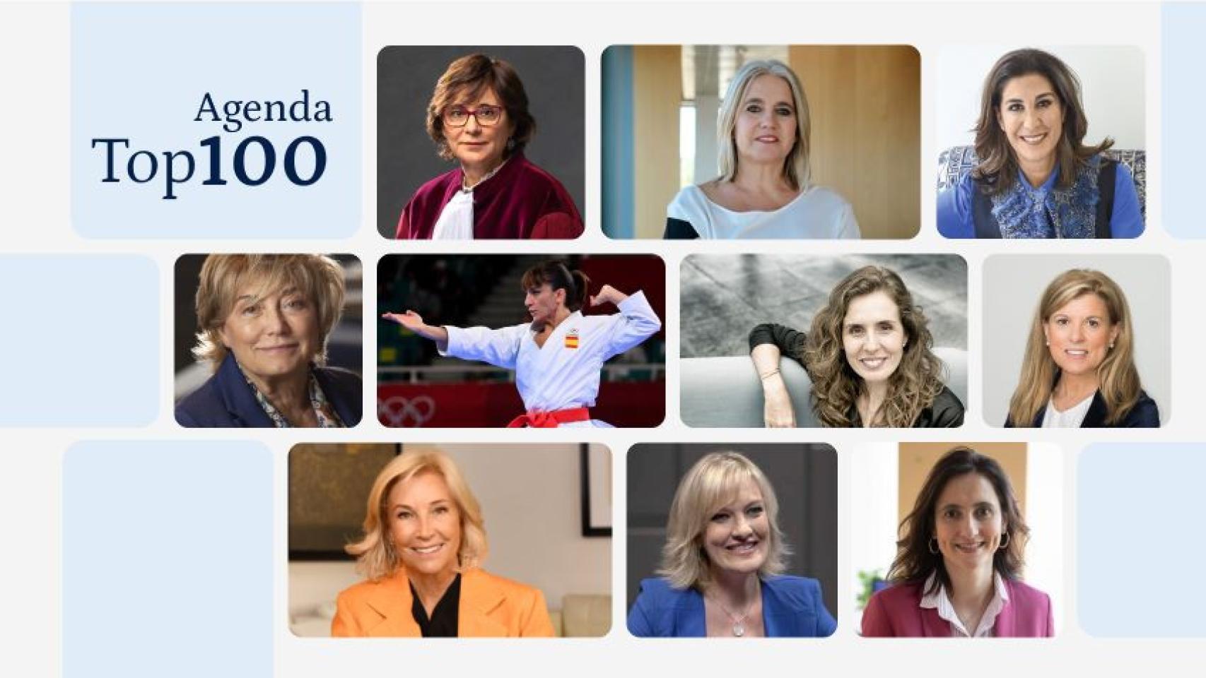 Agenda semanal de las 'Top 100 Mujeres Líderes en España'.