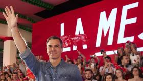 Pedro Sánchez, este domingo en Dos Hermanas