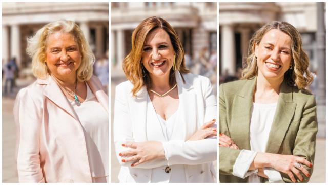 María José Ferrer San Segundo, María José Catalá y Julia Climent. EE