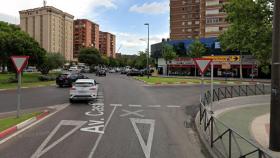 Glorieta de la Avenida de Castilla-La Mancha con calle Gregorio de los Ríos. Foto: Google Maps.