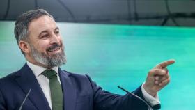 El presidente de Vox, Santiago Abascal, en una imagen de archivo.