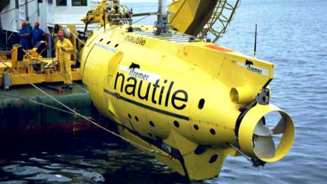 Nautile, el robot subacuático francés.