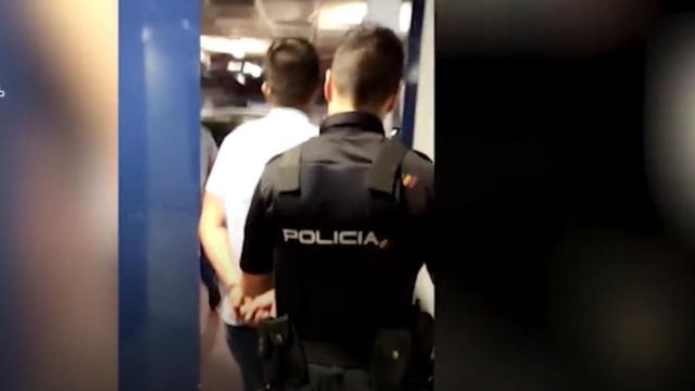 Imagen de la Policía Nacional en una detención