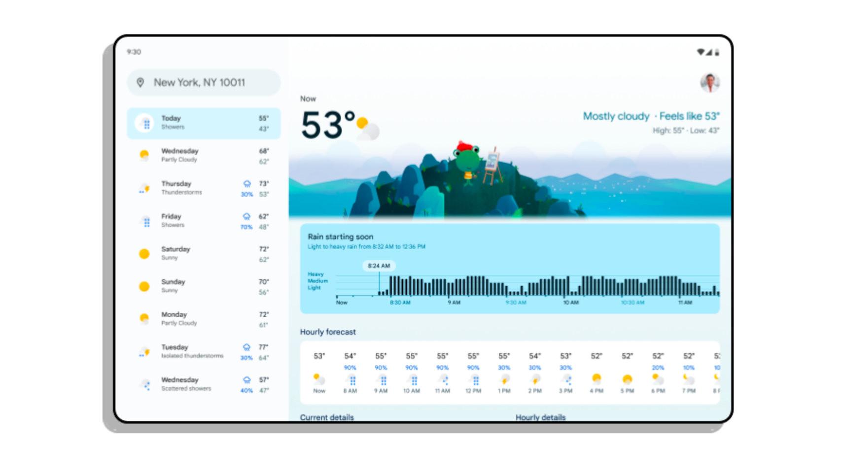 Google's weather app will warn you using artificial intelligence