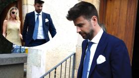 Gerard Piqué y Clara Chía en un montaje de EL ESPAÑOL.