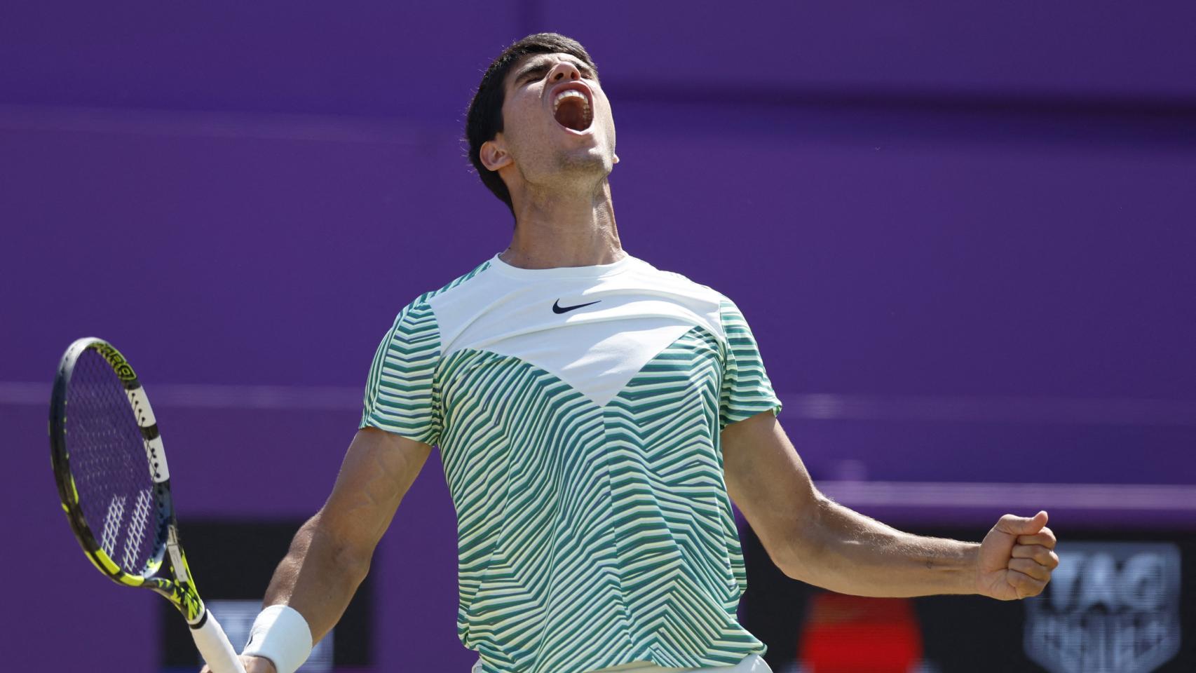 Cuánto dinero gana Carlos Alcaraz por el torneo de Queen's y así queda el ranking ATP