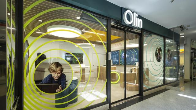 Una tienda de Olin.