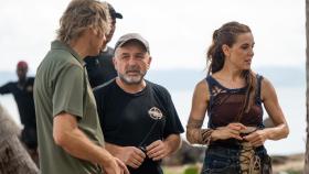 Julian Iantzi, Joxan Goñi y Raquel Sánchez Silva.