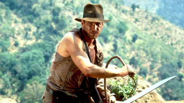 Un fotograma de las películas de Indiana Jones.